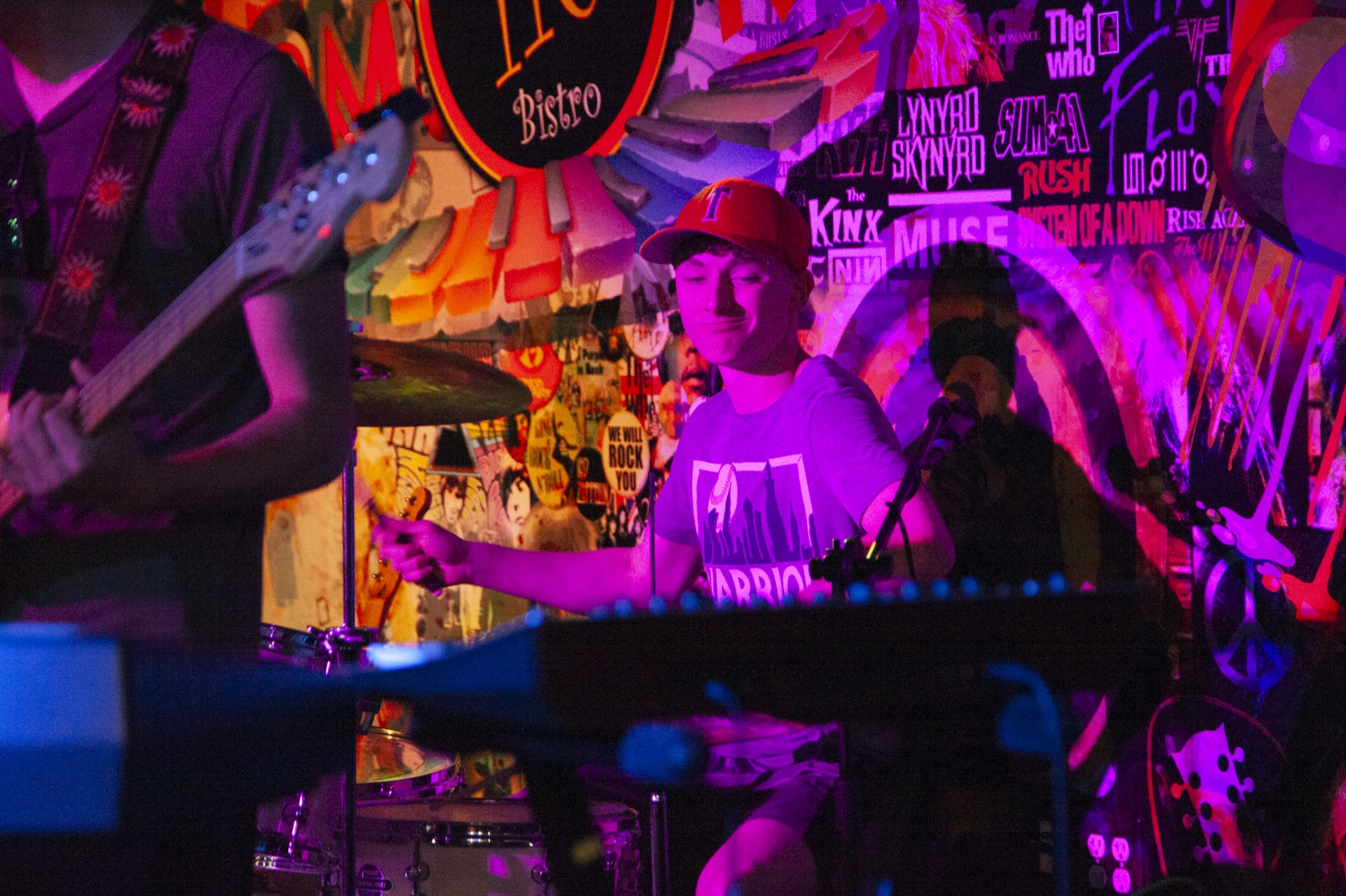 Interrobang‽ on stage